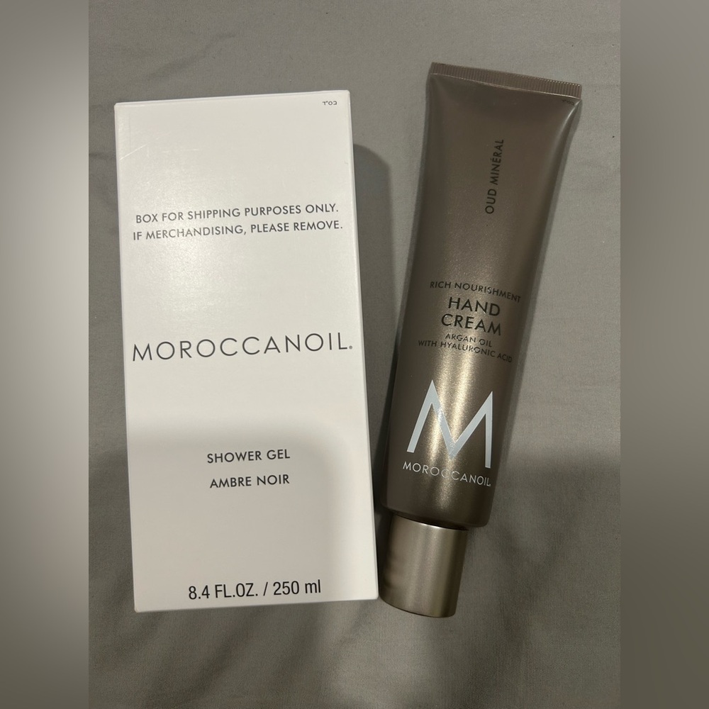 Moroccan Oil Shower Gel and Hand Cream Set